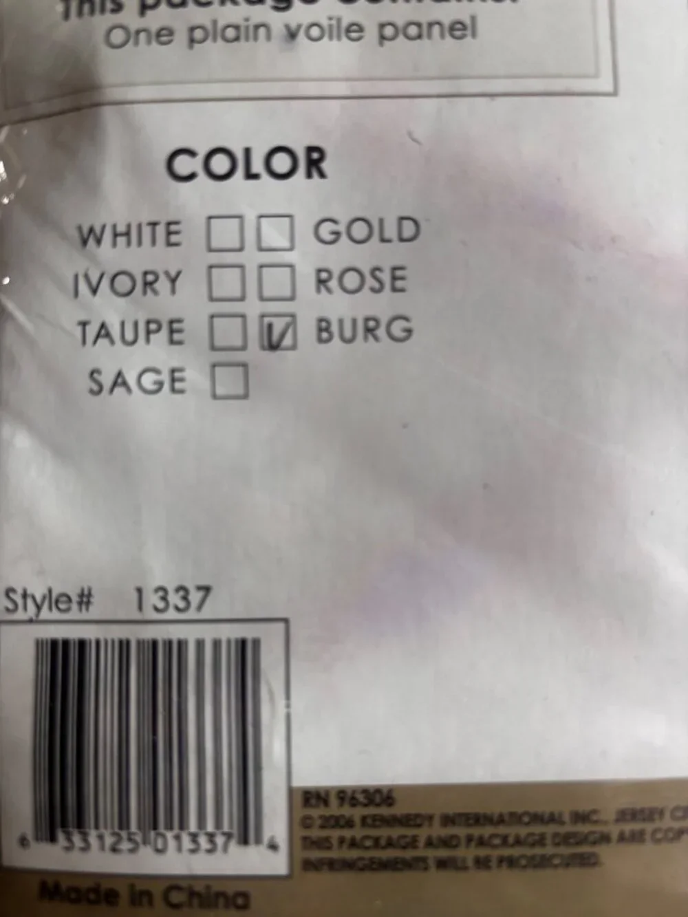 Kennedys Totally Home Burgundy Sheer Scarf 40